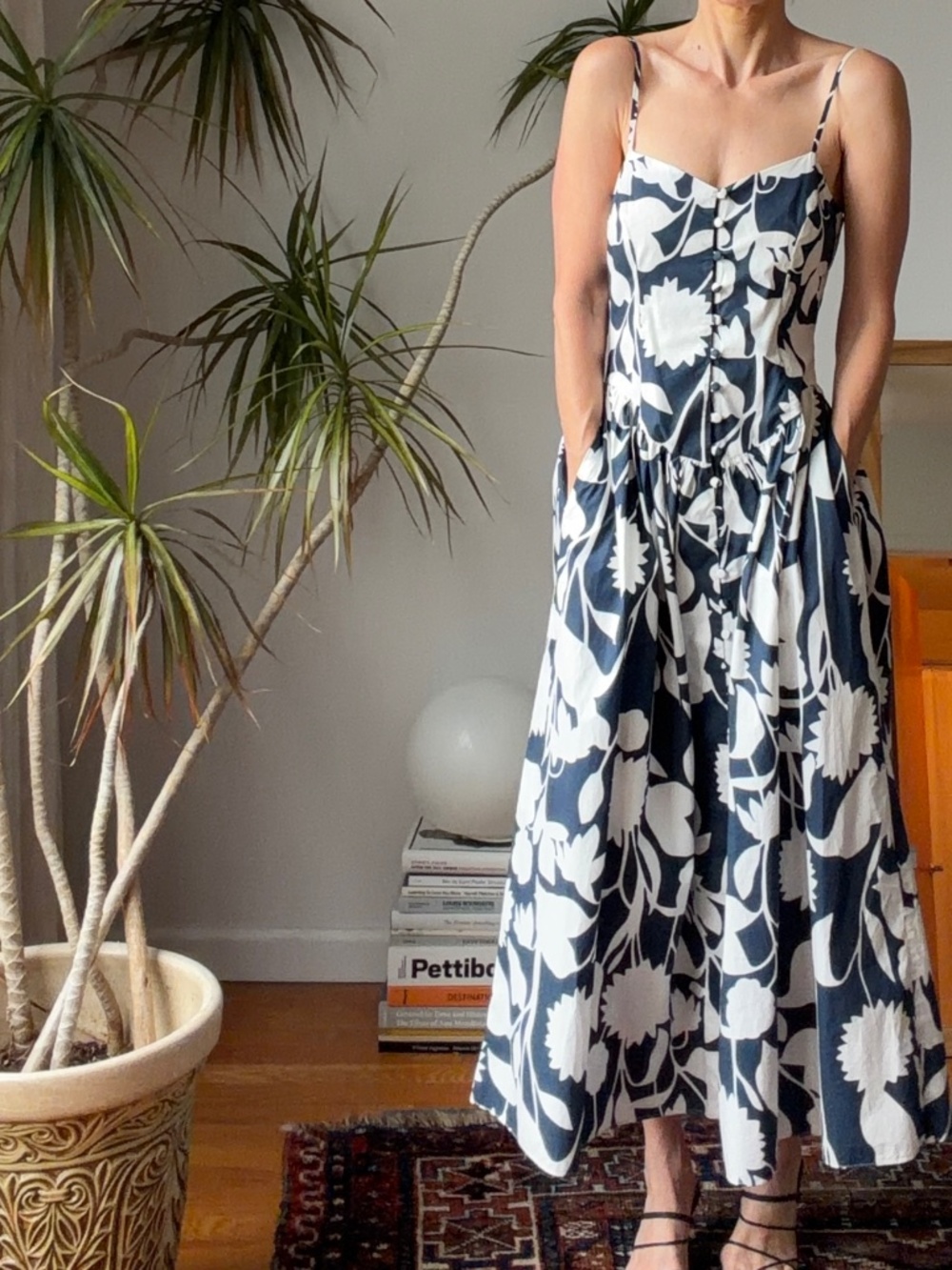 Mara Hoffman Floral Dress, size 4